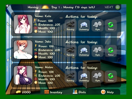 Provocative RPG Swim Crew